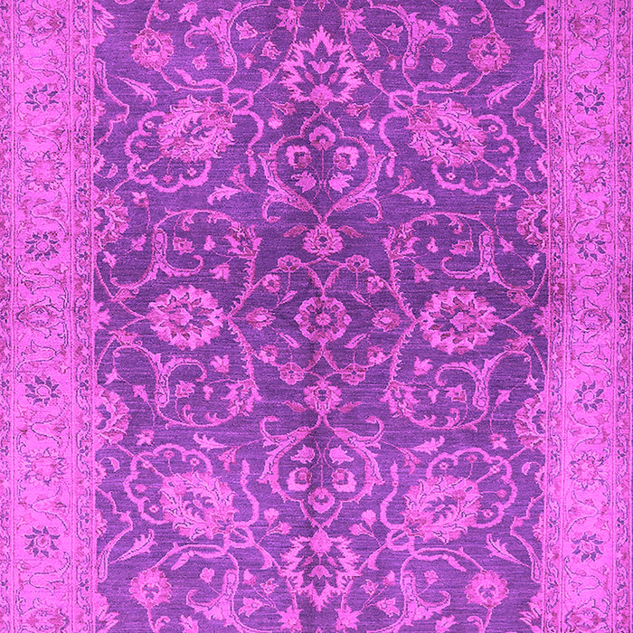 Machine Washable Oriental Pink Industrial Rug, wshurb1133pnk