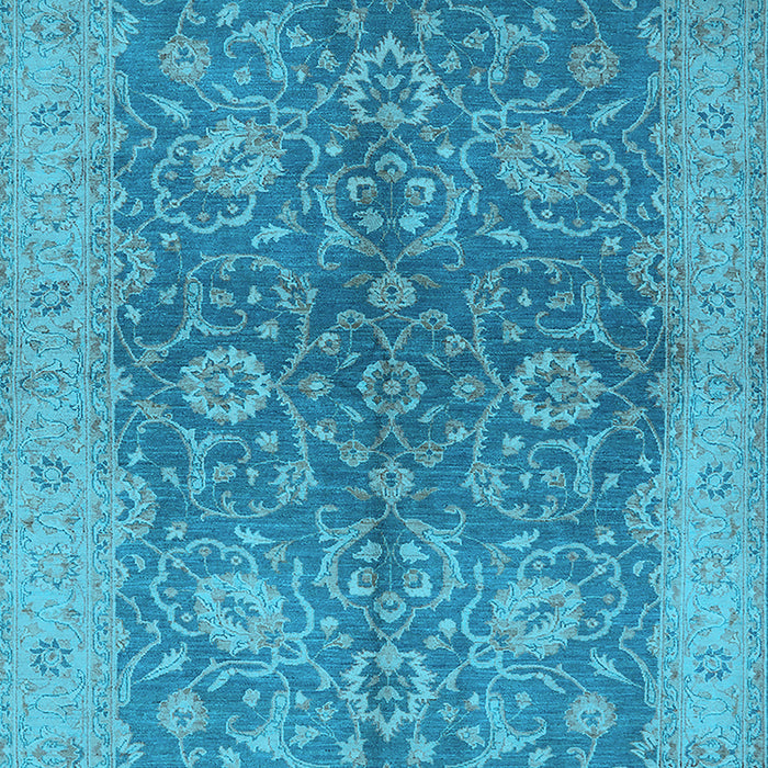 Oriental Light Blue Industrial Rug, urb1133lblu