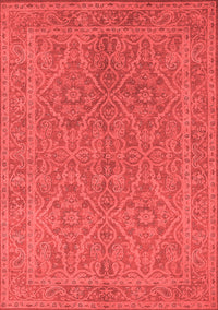 Oriental Red Industrial Rug, urb1134red