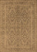 Oriental Brown Industrial Rug, urb1134brn