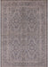 Mid-Century Modern Sandstone Brown Oriental Rug, urb1134