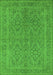 Oriental Green Industrial Rug, urb1134grn