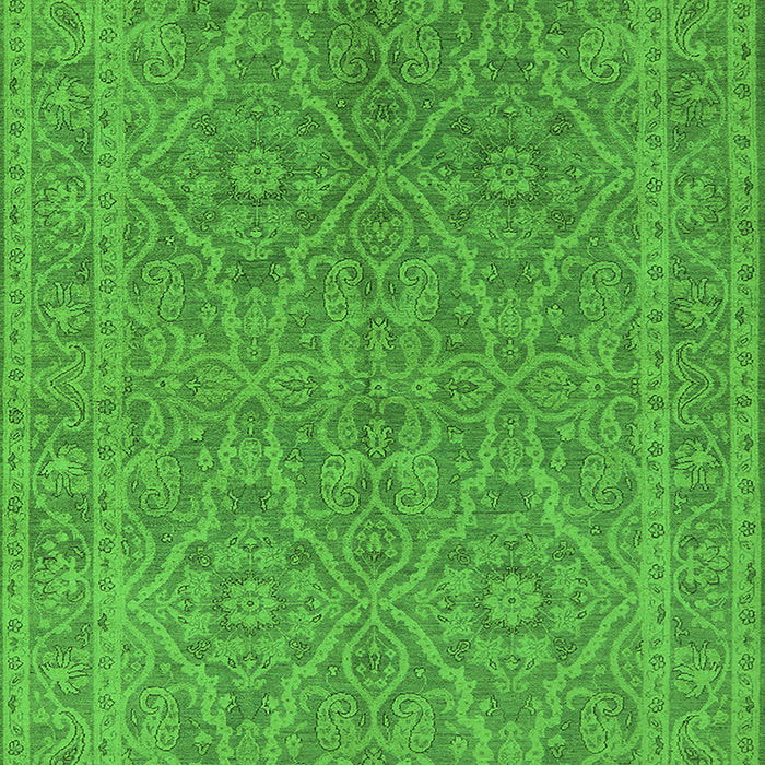 Oriental Green Industrial Rug, urb1134grn