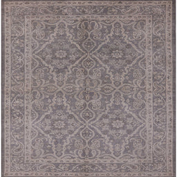 Square Machine Washable Industrial Modern Sandstone Brown Rug, wshurb1134