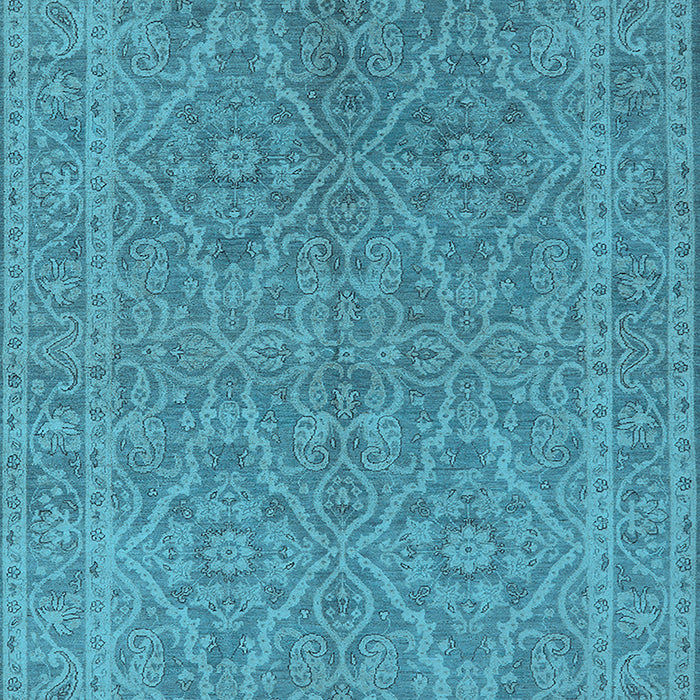 Oriental Light Blue Industrial Rug, urb1134lblu