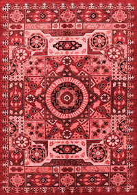 Oriental Red Industrial Rug, urb1135red