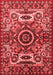 Oriental Red Industrial Area Rugs