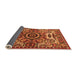 Sideview of Oriental Orange Industrial Rug, urb1135org