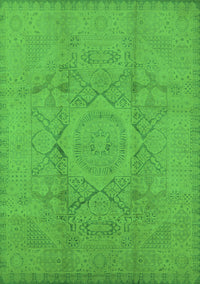 Oriental Green Industrial Rug, urb1136grn