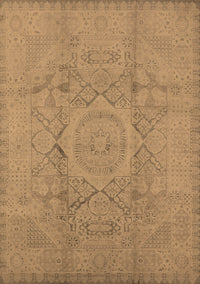 Oriental Brown Industrial Rug, urb1136brn