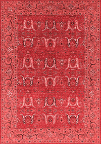 Oriental Red Industrial Rug, urb1137red