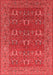 Oriental Red Industrial Area Rugs