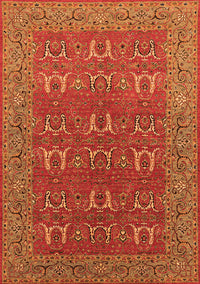 Oriental Orange Industrial Rug, urb1137org