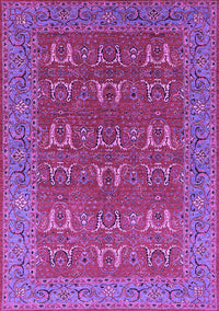 Oriental Purple Industrial Rug, urb1137pur