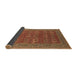 Sideview of Oriental Brown Industrial Rug, urb1137brn