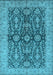 Oriental Light Blue Industrial Rug, urb1138lblu