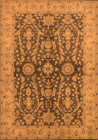 Oriental Orange Industrial Rug, urb1138org