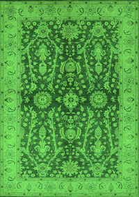 Oriental Green Industrial Rug, urb1138grn