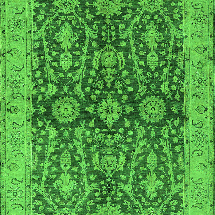 Oriental Green Industrial Rug, urb1138grn