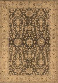 Oriental Brown Industrial Rug, urb1138brn