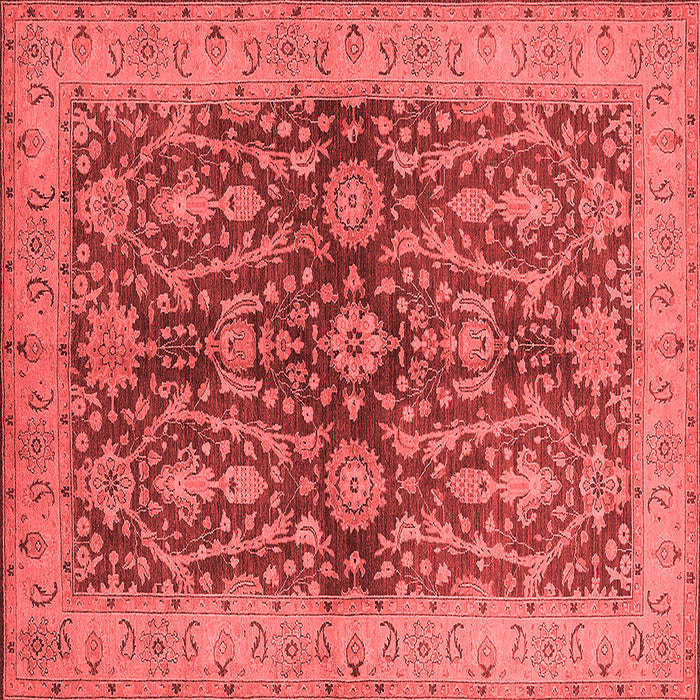 Oriental Red Industrial Rug, urb1138red