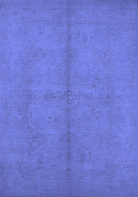 Oriental Blue Industrial Rug, urb1139blu