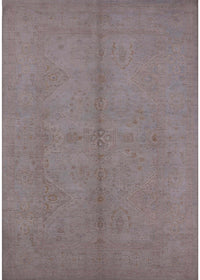 Machine Washable Industrial Modern Mauve Taupe Purple Rug, wshurb1139