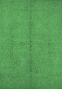 Oriental Emerald Green Industrial Rug, urb1139emgrn