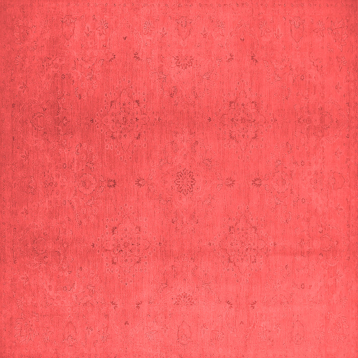 Machine Washable Oriental Red Industrial Rug, wshurb1140red