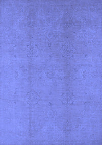 Oriental Blue Industrial Rug, urb1140blu