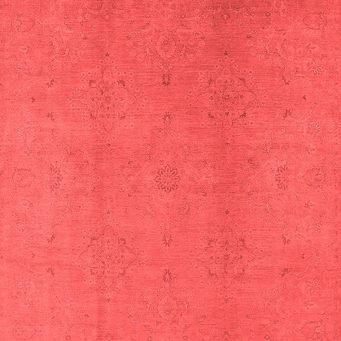 Machine Washable Oriental Red Industrial Rug, wshurb1140red