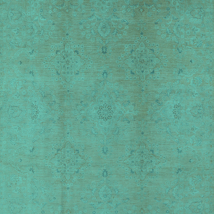Oriental Turquoise Industrial Rug, urb1140turq