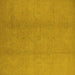 Square Oriental Yellow Industrial Rug, urb1140yw