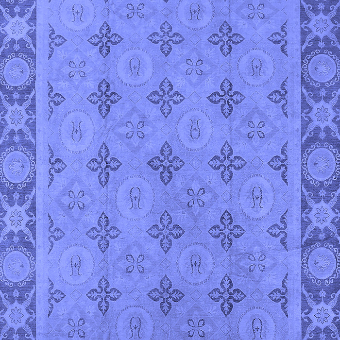 Oriental Blue Industrial Rug, urb1141blu