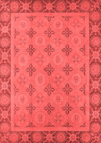 Oriental Red Industrial Rug, urb1141red