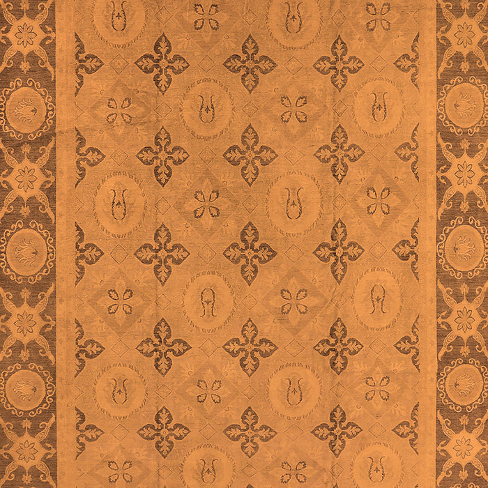 Oriental Orange Industrial Rug, urb1141org