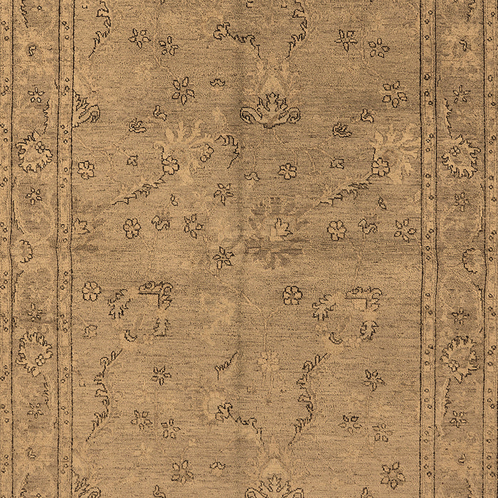 Oriental Brown Industrial Rug, urb1142brn