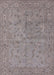 Mid-Century Modern Mauve Taupe Purple Oriental Rug, urb1142