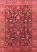 Oriental Red Industrial Area Rugs