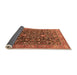 Sideview of Oriental Orange Industrial Rug, urb1143org