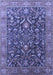 Oriental Blue Industrial Rug, urb1143blu