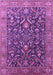 Oriental Purple Industrial Rug, urb1143pur