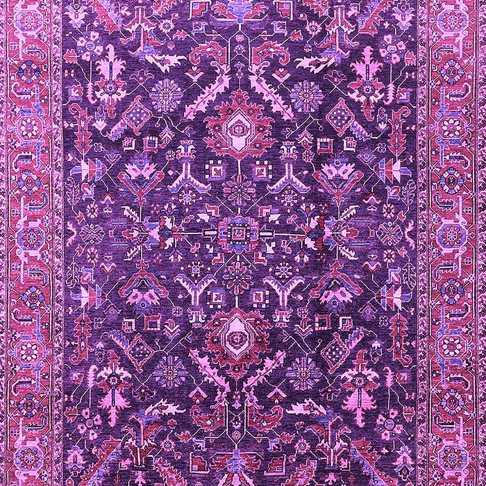 Oriental Purple Industrial Rug, urb1143pur