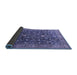 Sideview of Oriental Blue Industrial Rug, urb1143blu