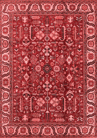 Oriental Red Industrial Rug, urb1144red