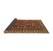 Sideview of Oriental Brown Industrial Rug, urb1144brn