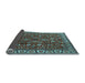 Sideview of Oriental Light Blue Industrial Rug, urb1144lblu