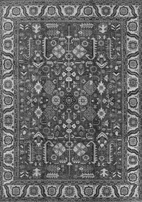 Oriental Gray Industrial Rug, urb1144gry