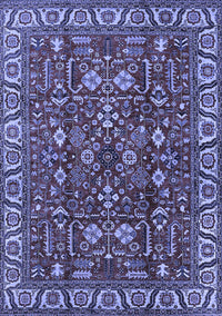 Oriental Blue Industrial Rug, urb1144blu