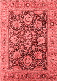 Oriental Red Industrial Rug, urb1145red